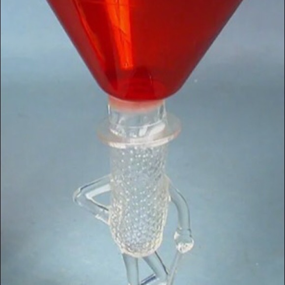 Antique Mr. Peanut Martinis Glasses in Red, White,& Blue Plastic from 1950’a VGC - Picture 4 of 9